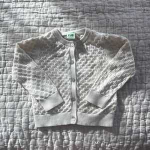 Fub Pointelle cardigan